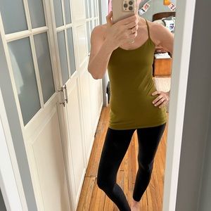 Lululemon Power Y Tank - Size 6 - Green